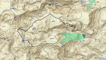 安達太良山登山ＧＰＳトラック軌跡.jpg